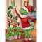 Christmas Diamond Painting Kits for Adults, Full Drill Round Merry Grinchmas Diamond Art Cartoon Gem Painting, Grinch Diamond Painting for Home Wall Decor 12x16inch
